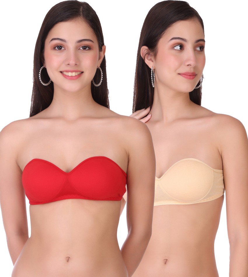 Piftif STRAPLESS Women Push-up Lightly Padded Bra - Buy Piftif STRAPLESS  Women Push-up Lightly Padded Bra Online at Best Prices in India