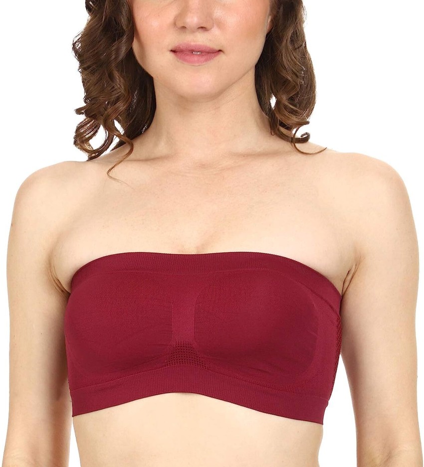 SONIX Women Bandeau/Tube Non Padded Bra - Buy SONIX Women Bandeau/Tube Non Padded  Bra Online at Best Prices in India