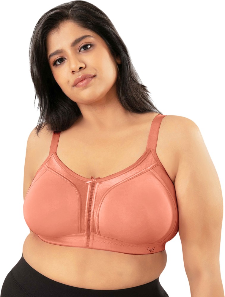Nykd Support M-Frame Cotton Bra- Non Padded, Wireless, Full Coverage -  NYB101 Women Full Coverage Non Padded Bra - Buy Nykd Support M-Frame Cotton  Bra- Non Padded, Wireless, Full Coverage - NYB101