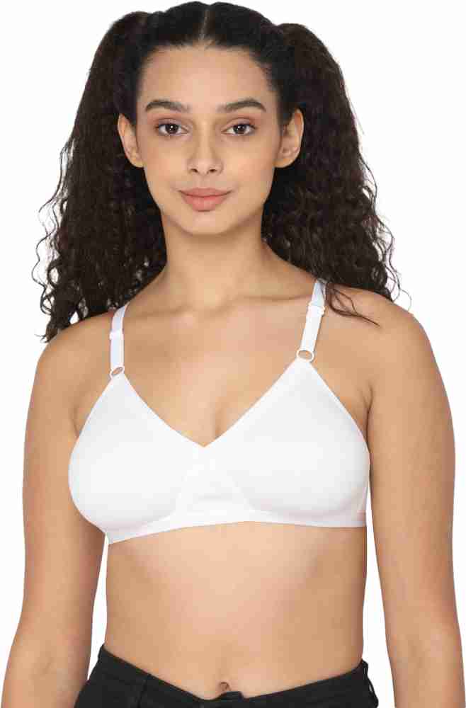 Buy NAIDU HALL Pack Of 3 Medium Coverage Everyday Cotton Bra With All Day  Comfort - Bra for Women 24891528