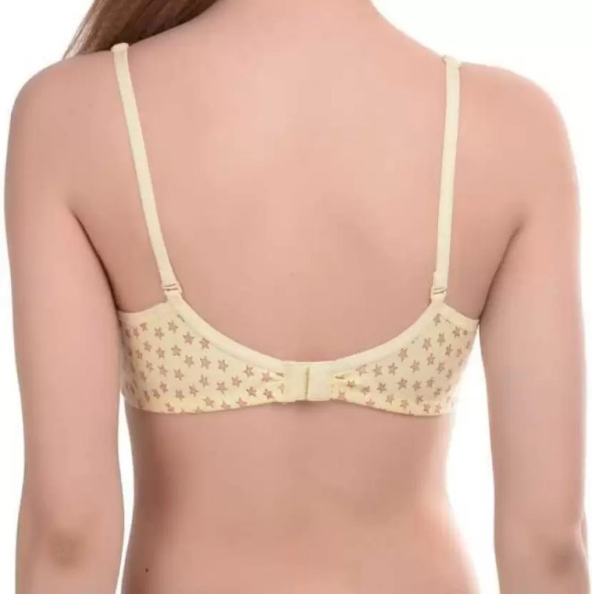 Buy Saklana Women's Cotton Lightly Padded Non-Wired T-Shirt Bra