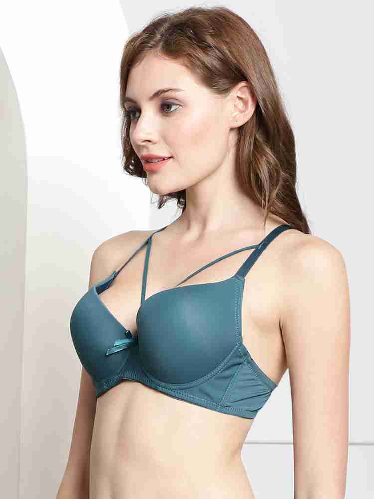 Buy Prettycat Push-Up Padded Underwired Demi Cup T-Shirt Bra Online