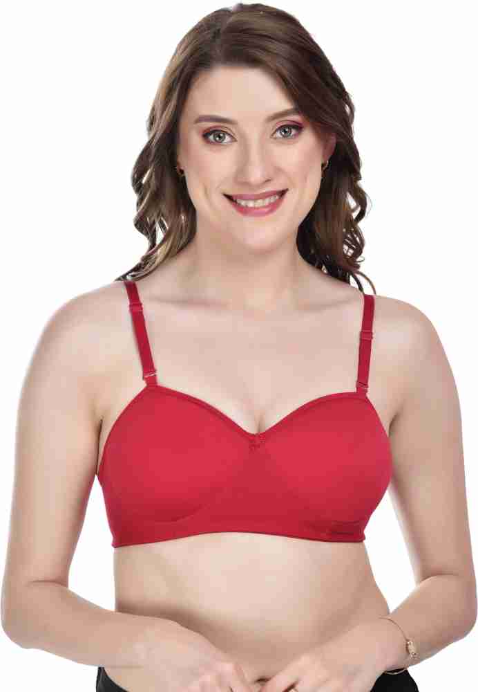 urbanMEET FUM_PINK_30_01 Women Full Coverage Lightly Padded Bra