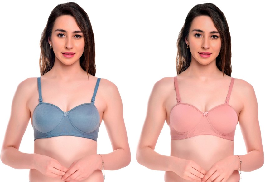 BP New Everyday Womens Padded Bra With Amazing Color Combo Of 4