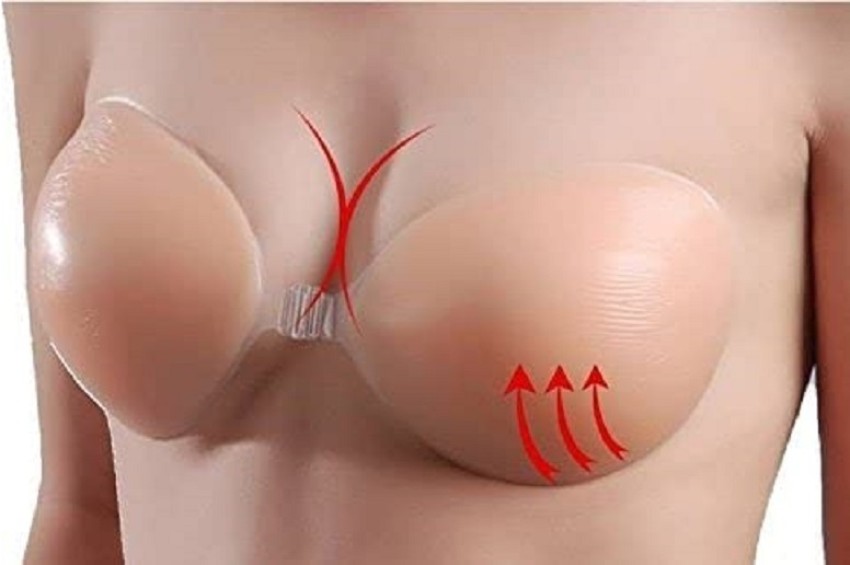 ASTOUND Silicone Wire Free Stick-On Bra Silicone Push Up Bra Pads