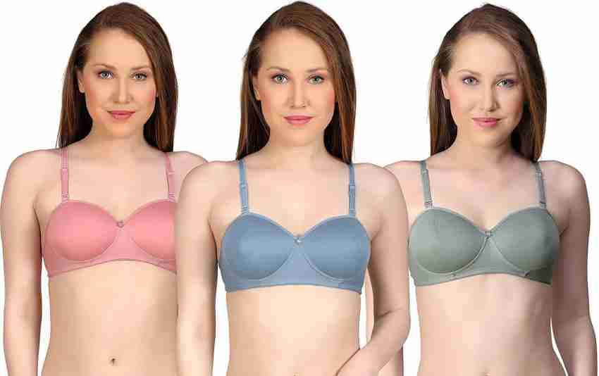 CFU HALF CUP Women Balconette Lightly Padded Bra - Buy CFU HALF CUP Women  Balconette Lightly Padded Bra Online at Best Prices in India