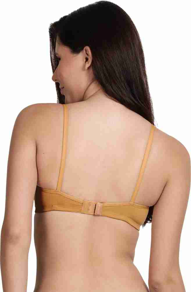 Shyle Shyle Non Padded Seamed Casual Bra-Multicolor(Pack of 5