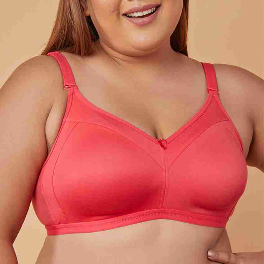maashie M4408 Cotton Non-Padded Non-Wired Everyday Bra, Hot Pink 44C, Pack  of 2 Women Full Coverage Non Padded Bra - Buy maashie M4408 Cotton  Non-Padded Non-Wired Everyday Bra, Hot Pink 44C