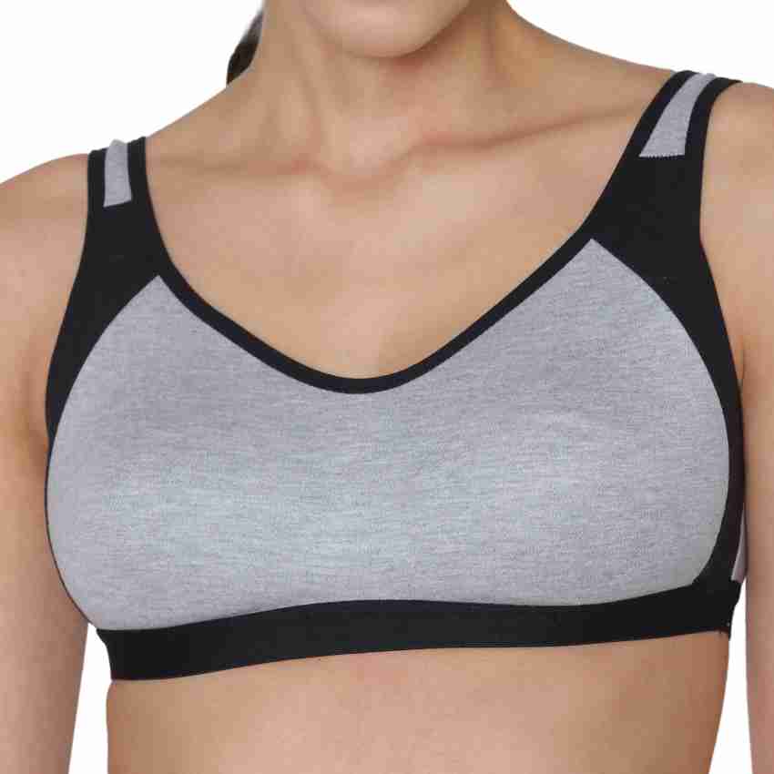 KOMLI Komli Cotton Sports Bra Non-Wired Non Padded Comfortable