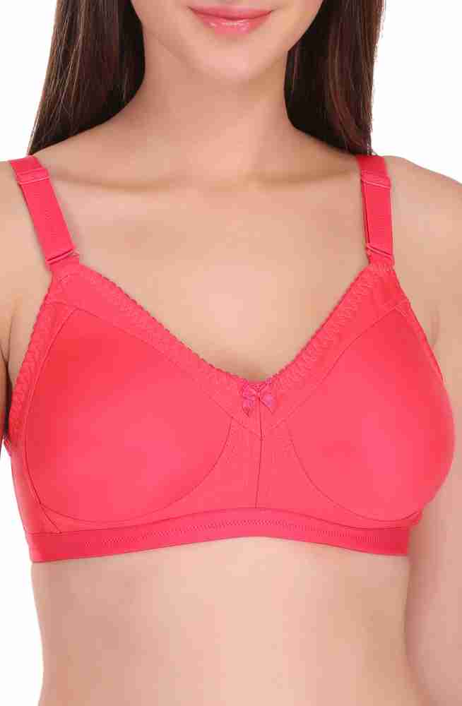 Featherline Perfect Fitted Poly Cotton Non-Padded Seamless Full Coverage -  ELLA Women Minimizer Non Padded Bra - Buy Featherline Perfect Fitted Poly  Cotton Non-Padded Seamless Full Coverage - ELLA Women Minimizer Non