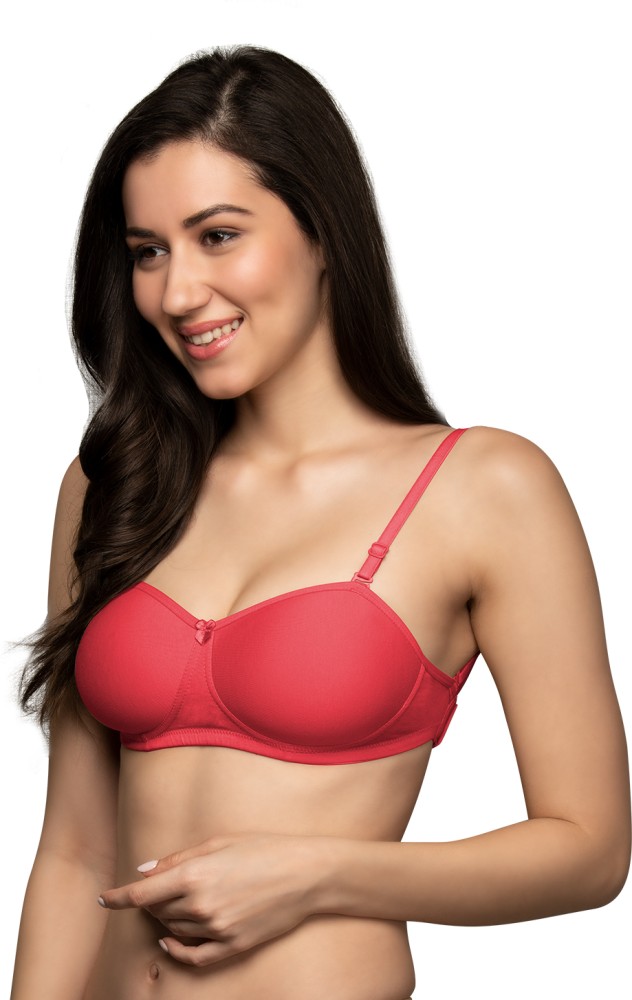 Buy K LINGERIE Girl's Multiway Wirefree Padded Cotton Tshirt Bra 5059  Online In India At Discounted Prices