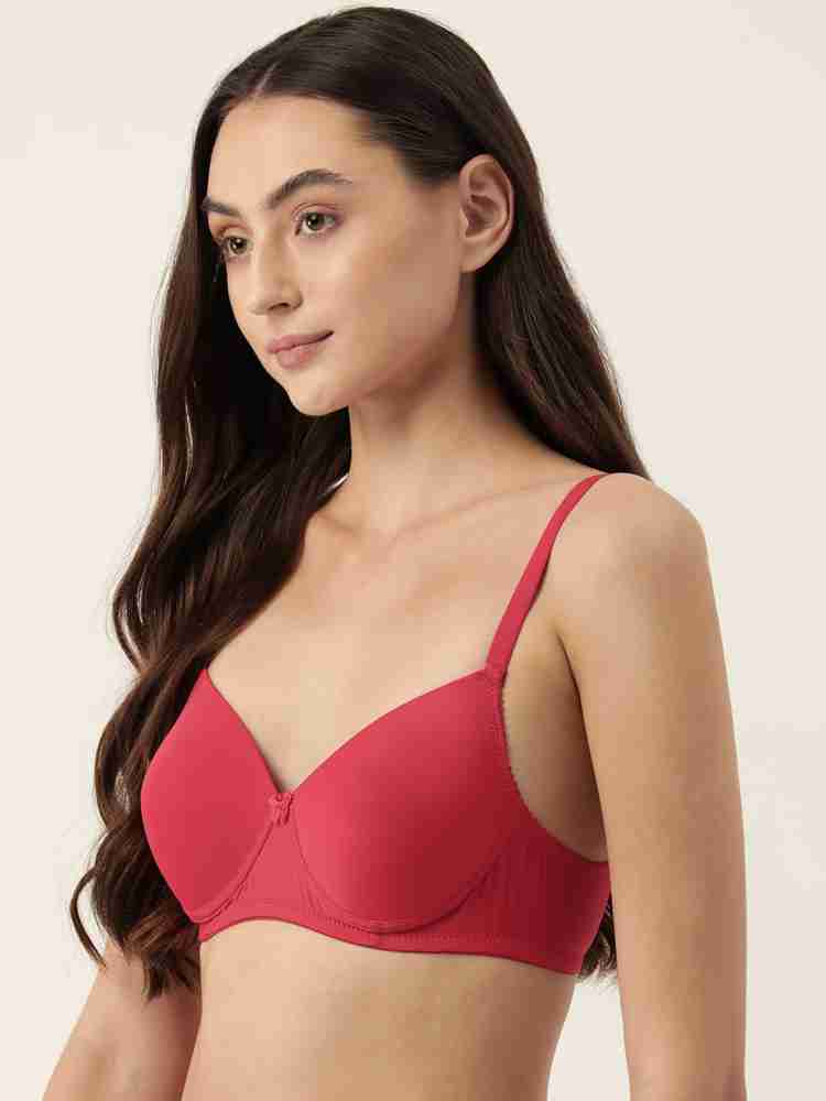 LEADING LADY Leading Lady Women's Solid Lightly Padded T-Shirt Bra