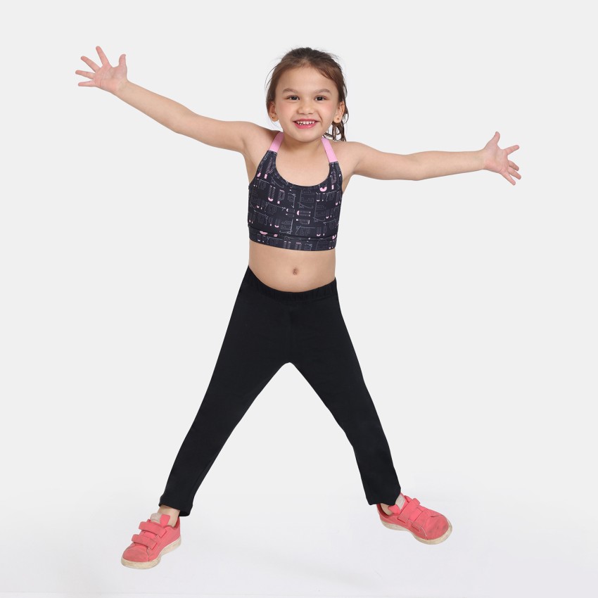 Buy Zelocity Girls Sports Bra With Removable Padding - Biscay Bay at Rs.448  online