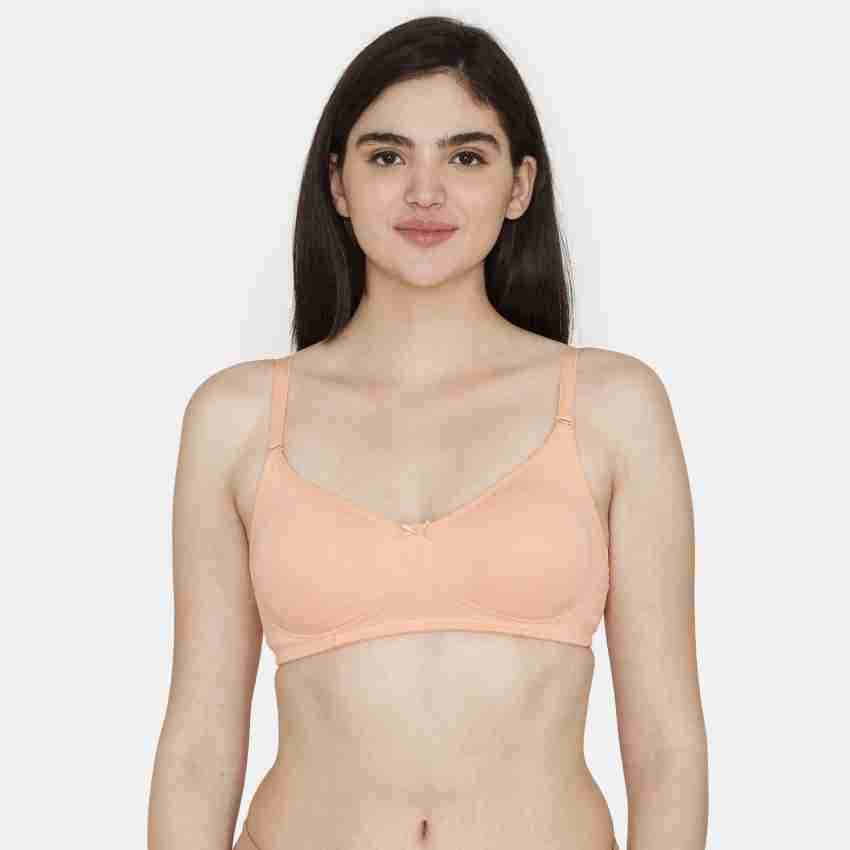 Rosaline by Zivame Multicolor Printed Half Coverage Double Layered T-Shirt  Bra - Pack of 2