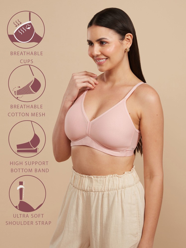 Buy Pink Bras for Women by Nykd Online