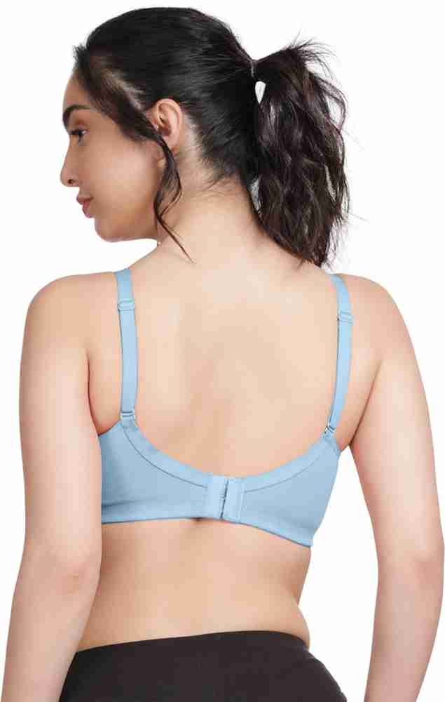 Susie Susie Angelfalls Blue Solid Cotton Padded Everyday Bra Women T-Shirt  Lightly Padded Bra - Buy Susie Susie Angelfalls Blue Solid Cotton Padded  Everyday Bra Women T-Shirt Lightly Padded Bra Online at Best Prices in  India