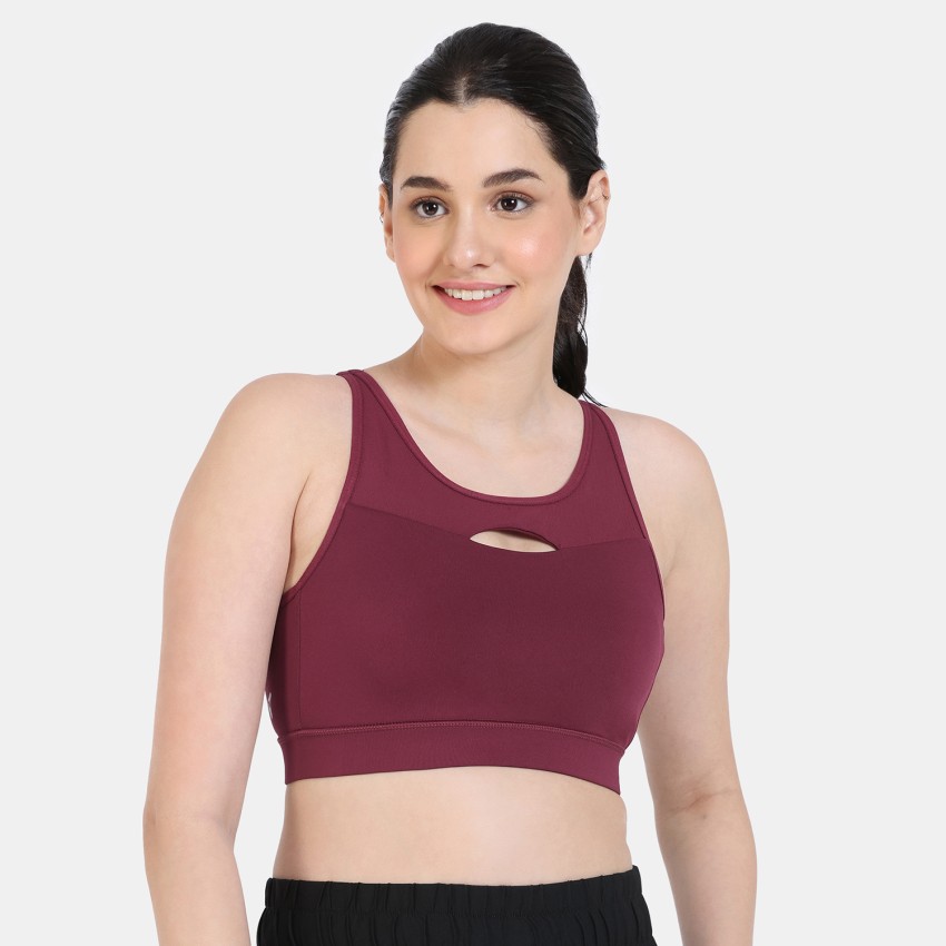 Zelocity by Zivame Women Sports Lightly Padded Bra - Buy Zelocity by Zivame  Women Sports Lightly Padded Bra Online at Best Prices in India