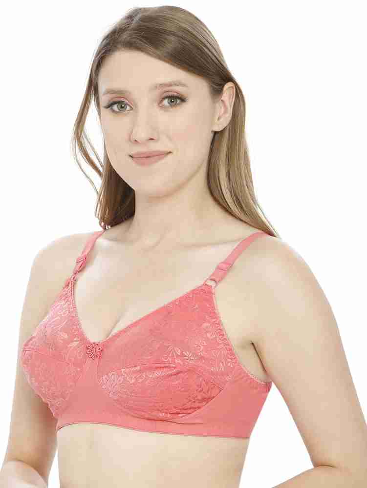 Buy online Pink Solid Regular Bra from lingerie for Women by Clothonics for  ₹246 at 51% off
