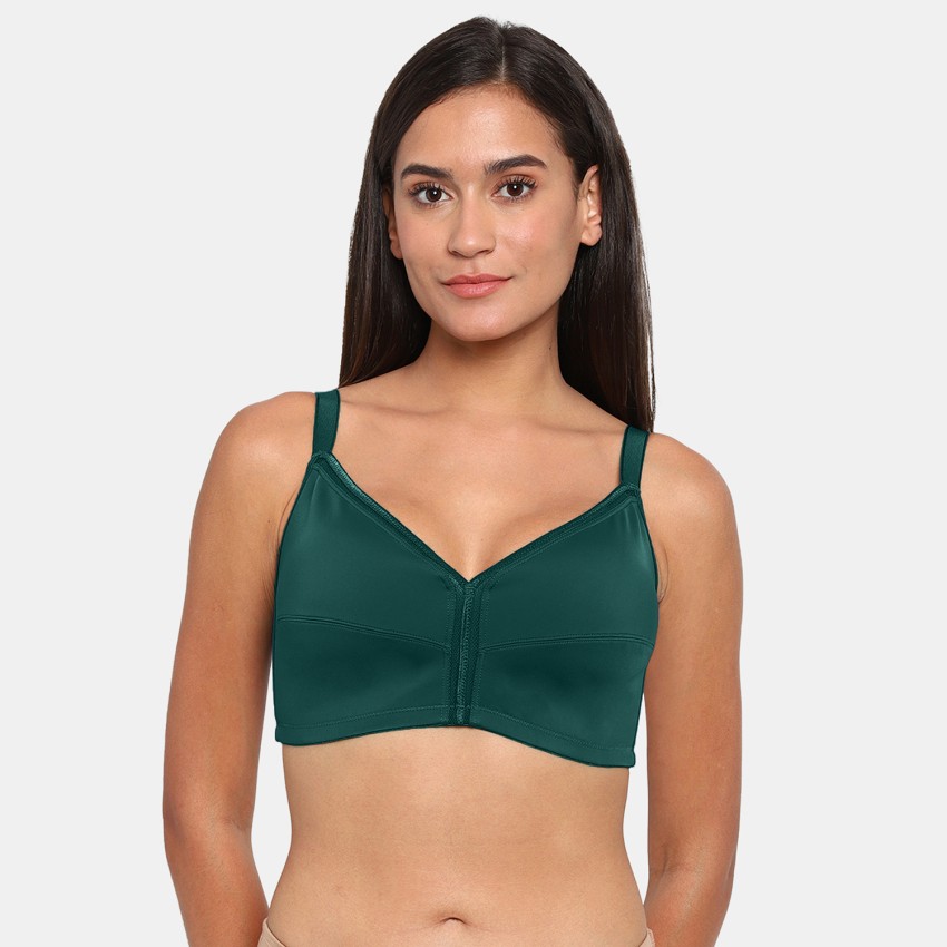 Buy Zivame Green Full Coverage Double Layered Minimizer Bra for