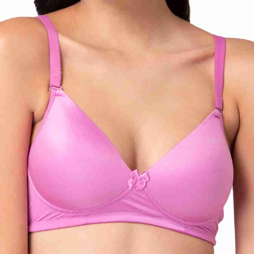 Buy Tweens Padded Non-Wired Full Coverage T-Shirt Bra - Dark Pink at Rs.320  online