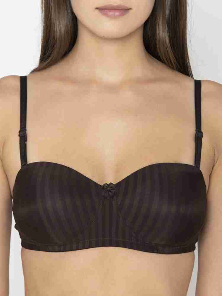 B'ZAR B'ZAR Women's Lightlypadded, Wired, Strapless Balconette bra -BZ6111  Women Balconette Lightly Padded Bra - Buy B'ZAR B'ZAR Women's Lightlypadded, Wired