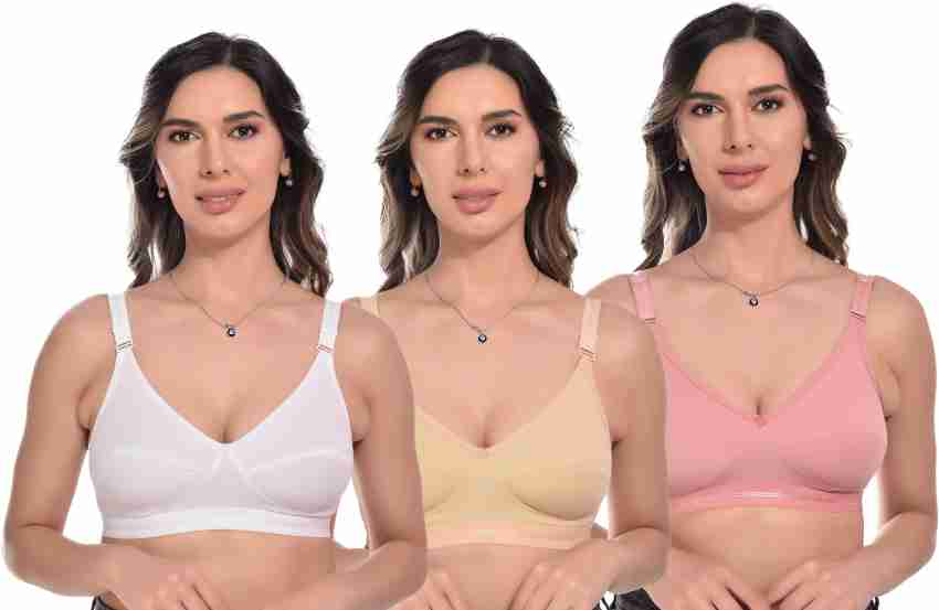 TEENPLUS Women Full Coverage Non Padded Bra - Buy TEENPLUS Women Full  Coverage Non Padded Bra Online at Best Prices in India