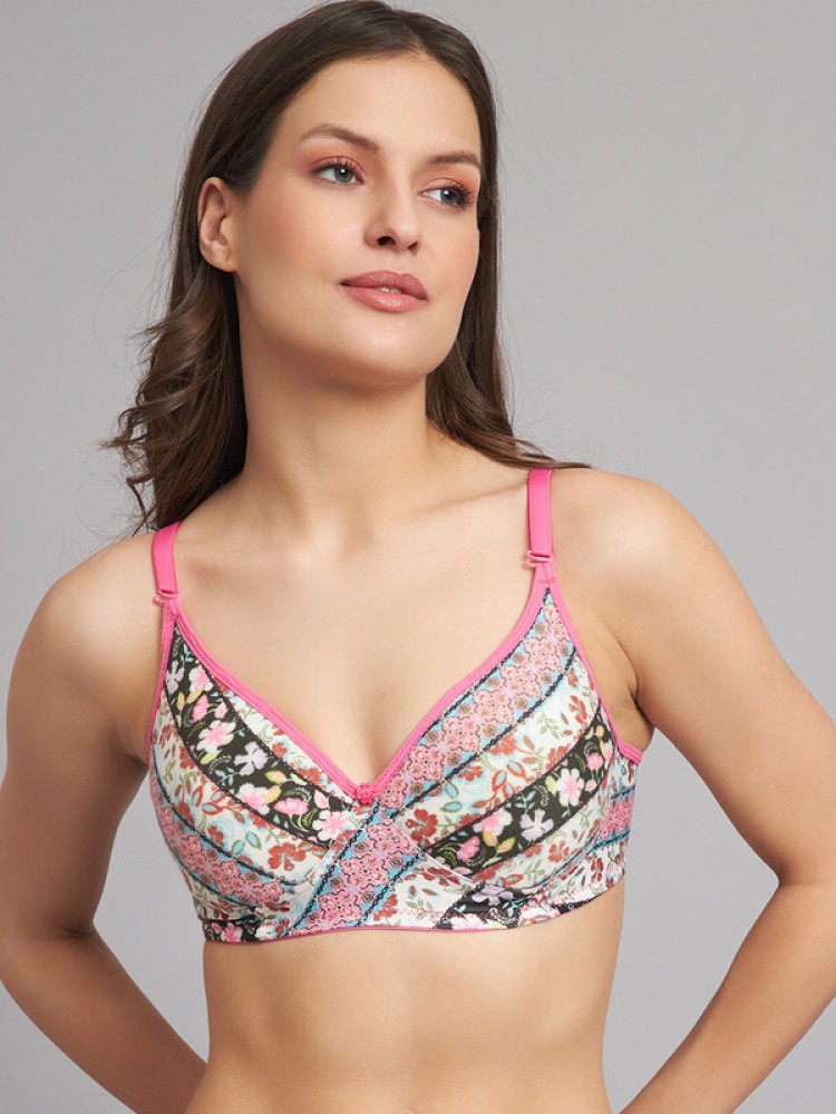 Trishikhine Women's Cotton Floral Printed Lightly Padded Bra Women Everyday  Lightly Padded Bra - Buy Trishikhine Women's Cotton Floral Printed Lightly  Padded Bra Women Everyday Lightly Padded Bra Online at Best Prices