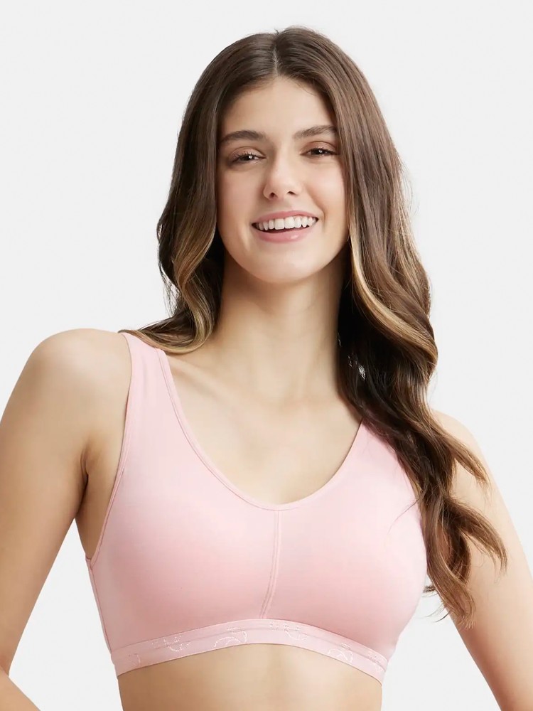 JOCKEY ES04 Seamless Wirefree Slip on Sleep Bra with Removable Pads L  (Skin) in Mangalore at best price by Urban Outfit - Justdial