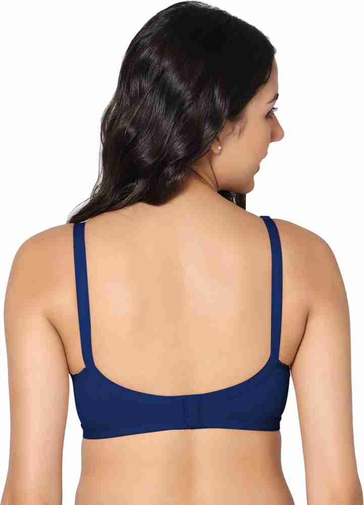 Lady Lyka Multicolor Non Wired Padded Sports Bra (Pack of 2)