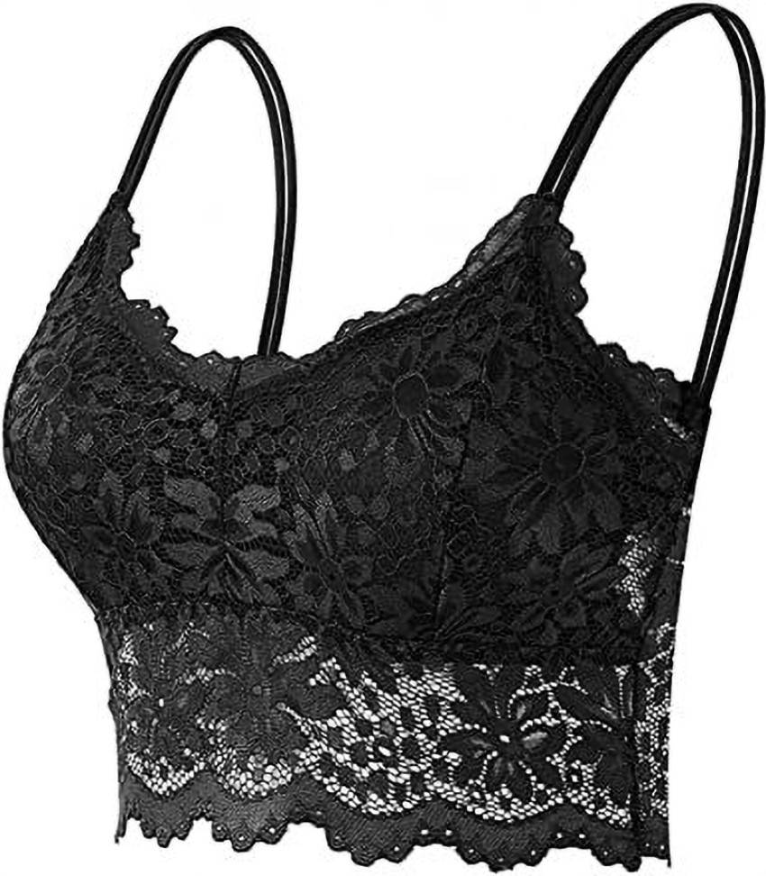 Buy T-shirt Bra with Lace Back Online at Best Prices in India