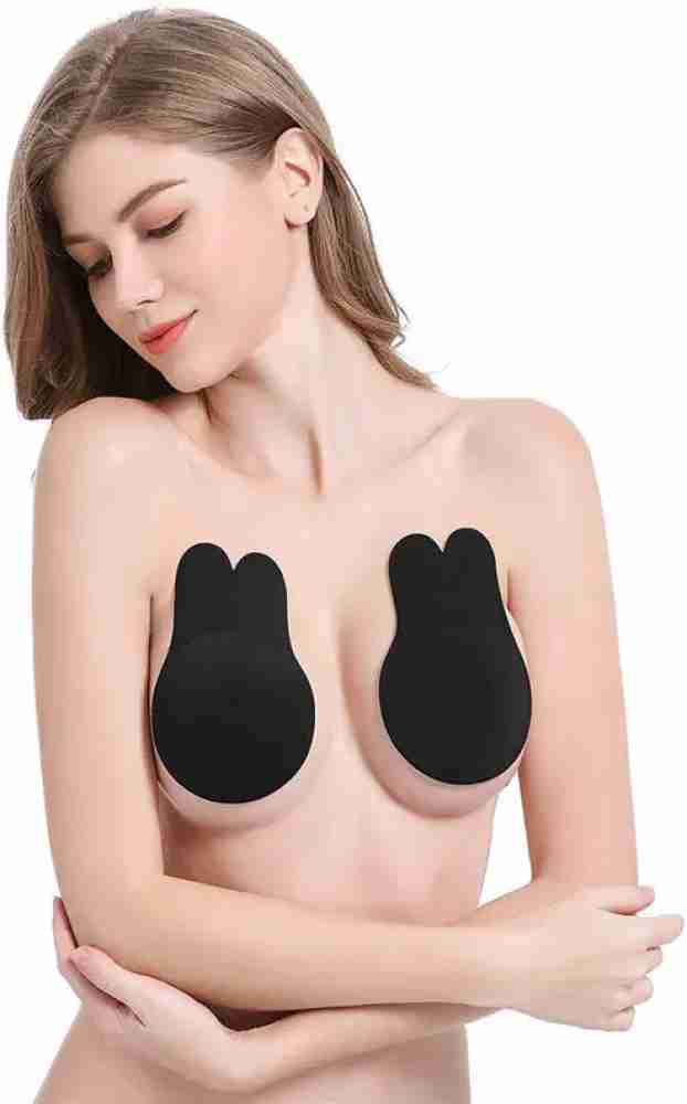 Tomkot Silicone Adhesive Stick On Push Up Gel Strapless Backless Invisible  Bra Cup Our bra is