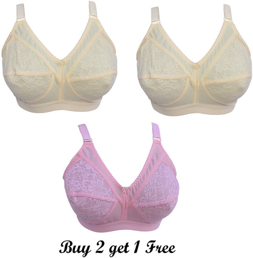 Buy NINTEEN-69 Women's Non-Padded Lovable Full Coverage Bra (Pack