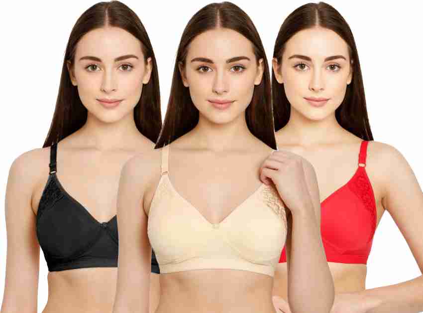 Buy Featherline Women Multicolor Lace Pack of 2 Bra ( 42C ) Online