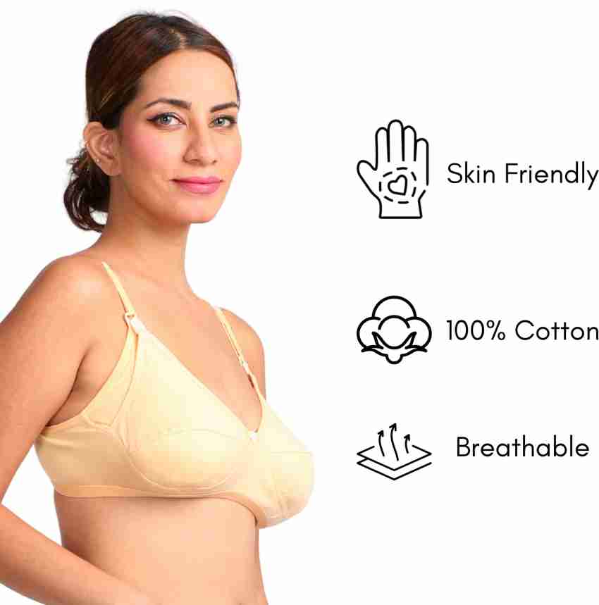 MORPH maternity Leak Proof Women Maternity/Nursing Non Padded Bra - Buy MORPH  maternity Leak Proof Women Maternity/Nursing Non Padded Bra Online at Best  Prices in India