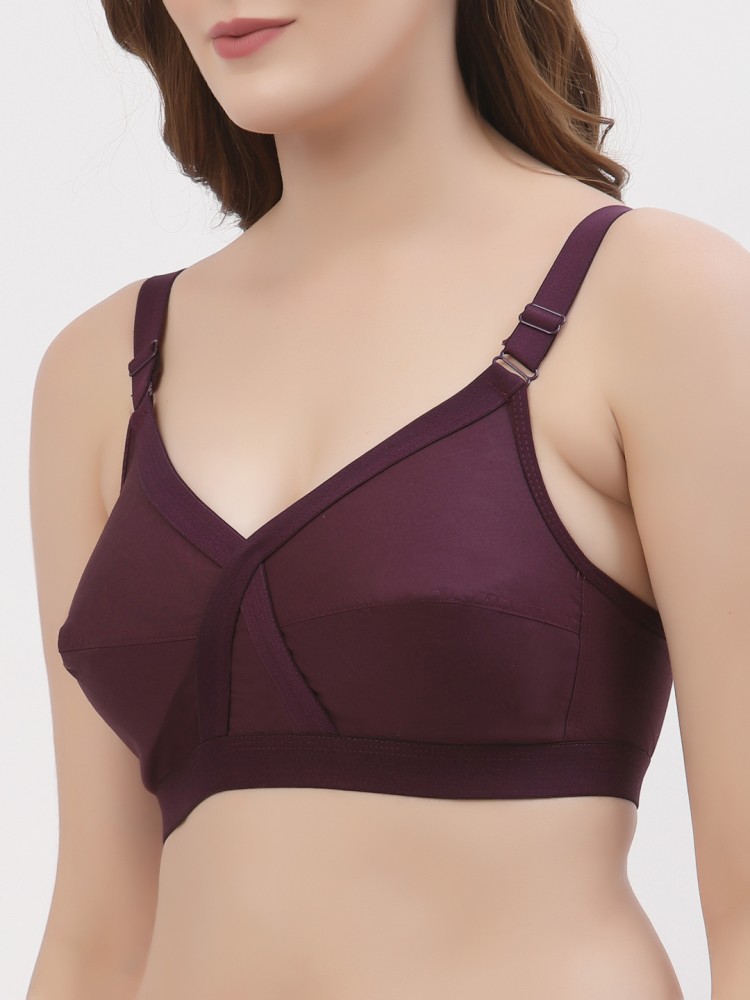 Floret Floret Women's Non Padded & Non-Wired Full Coverage Bra Women Full  Coverage Non Padded Bra - Buy Floret Floret Women's Non Padded & Non-Wired  Full Coverage Bra Women Full Coverage Non