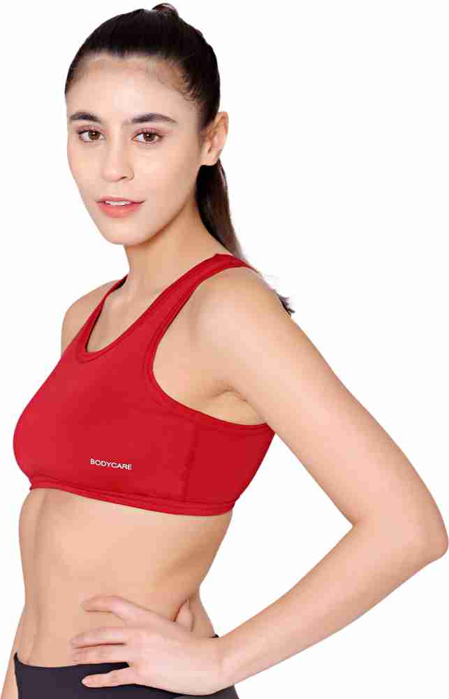 BODYCARE 6564A Cotton, Spandex Full Coverage Push Up Sports Bra (30B,  White) in Ahmedabad at best price by Desi Corest - Justdial