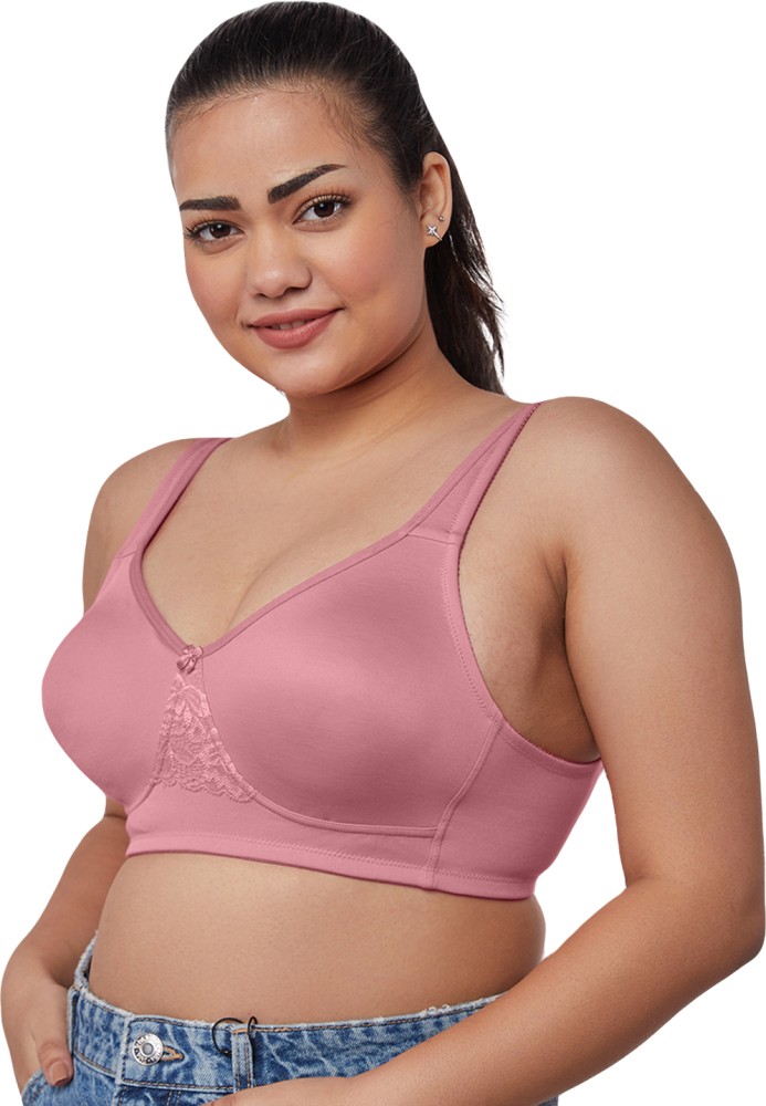 maashie M4407 Seamless Non Padded Non Wired Lace T-Shirt Bra, Onion 40C   Pack of 2 Women Everyday Non Padded Bra - Buy maashie M4407 Seamless Non  Padded Non Wired Lace T-Shirt