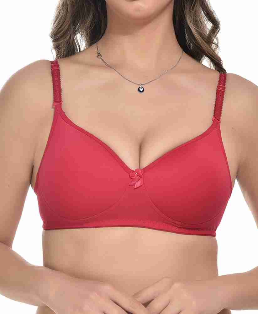 StyFun® Women Padded Bra Cotton Non Wired Full Coverage T-Shirt Bra|Shaper  Bra|Push up Bra |Teenage Bra|Regular Use Bra|Comfortable Bra|Free Bra Hook