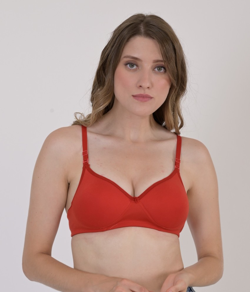 Skyble Non-Padded, Cotton Woven Wireless Push-Up Bra Women T-Shirt Lightly  Padded Bra - Buy Skyble Non-Padded, Cotton Woven Wireless Push-Up Bra Women  T-Shirt Lightly Padded Bra Online at Best Prices in India