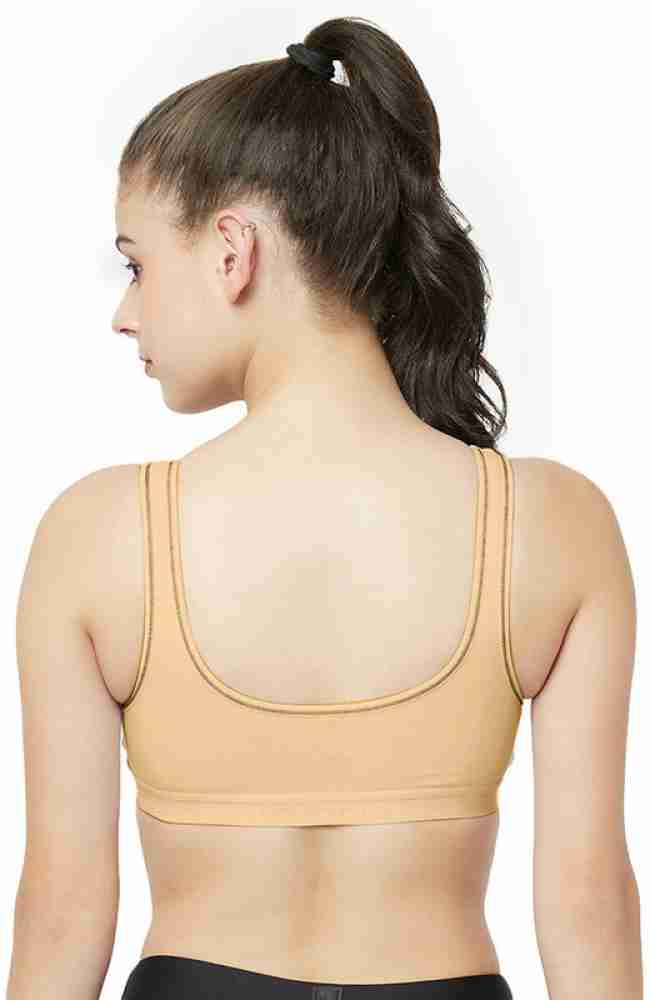 Groversons Paris Beauty Sports Bra Women Everyday Non Padded Bra