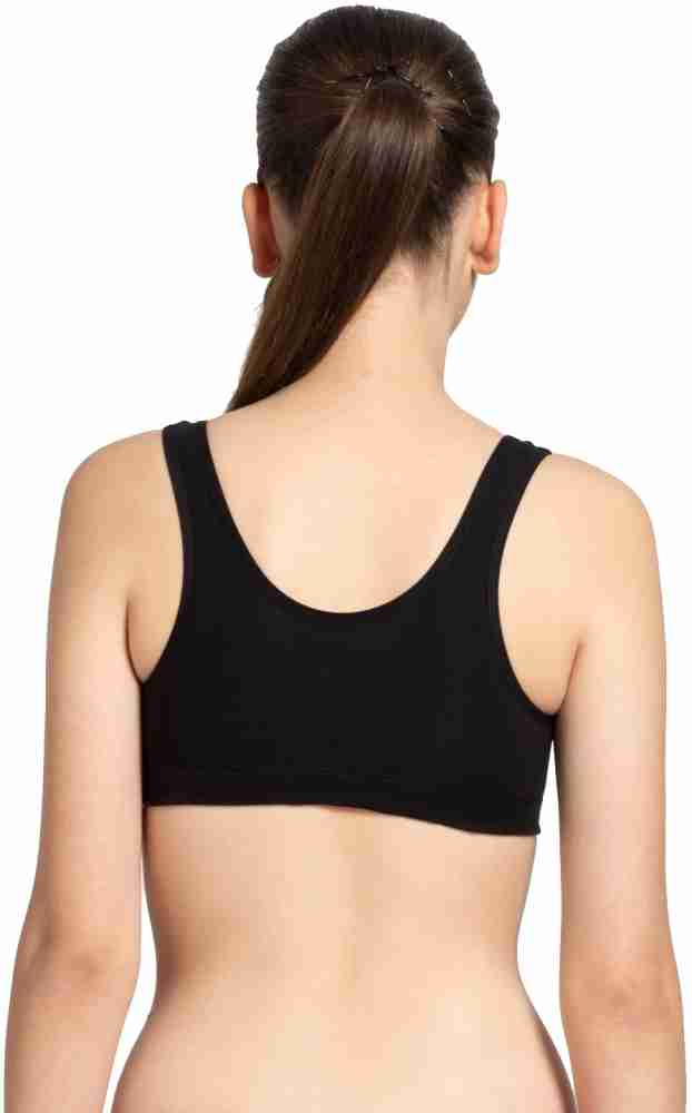 Jockey Girl's Padded Cotton Elastane Stretch Full Coverage Uniform Bra –  MJ10 – Online Shopping site in India