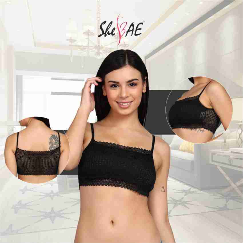 Buy SheBAE® Stylish Modern Look Non-Padded Wirefree Cotton Sports