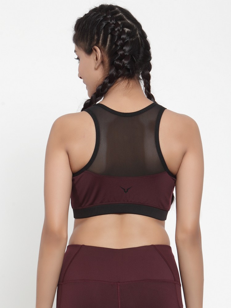 Invincible Women's Front Zip Sports Bra Women Sports Non Padded Bra - Buy  Invincible Women's Front Zip Sports Bra Women Sports Non Padded Bra Online  at Best Prices in India