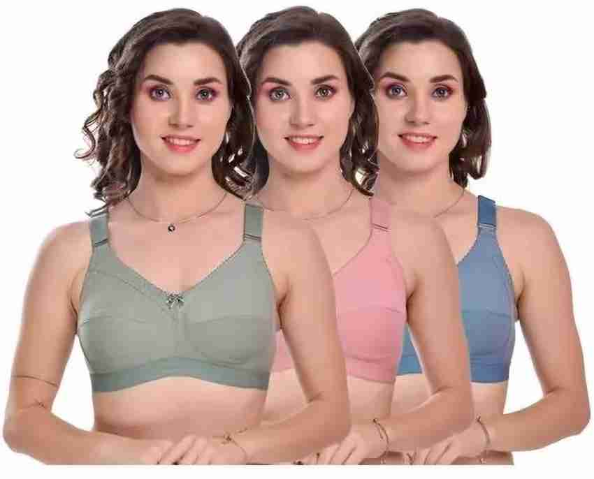  Paded Bra For Women Multicolor Combo Pack Of 3 Paded
