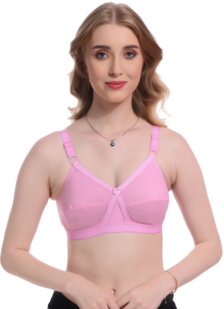 Buy Viral Girl Women's Cotton Pink Push-up Padded Bra Online at