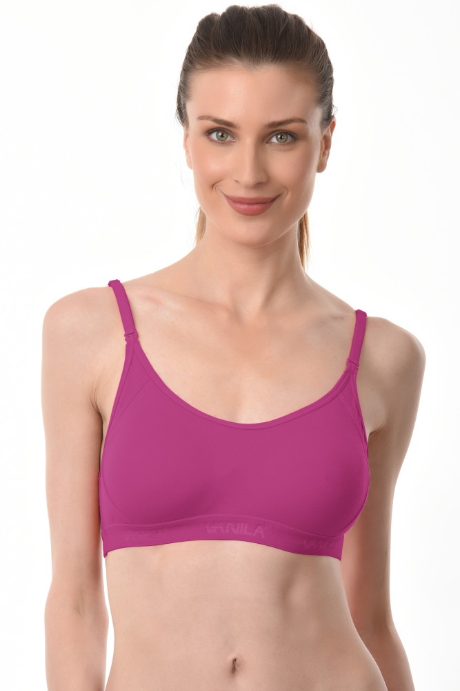 Vanila B Cup Size Seamless and Comfortable for Everyday(Size 38, Pack of 1)  Women Sports Non Padded Bra - Buy Vanila B Cup Size Seamless and  Comfortable for Everyday(Size 38, Pack of