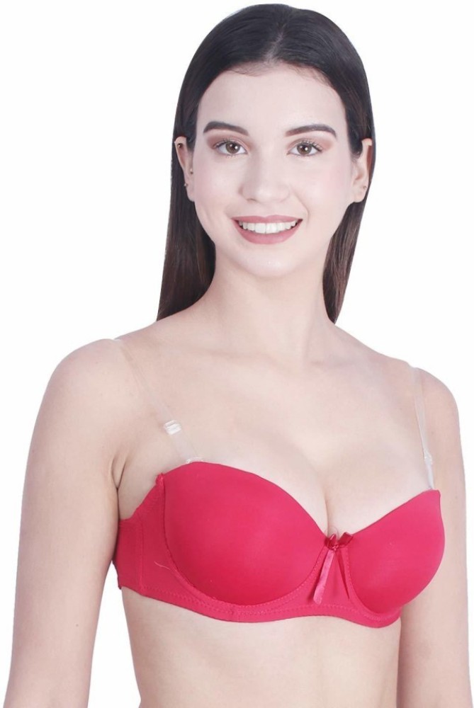 Pink PixiesCreation T-Shirts Pushup Bra Women Balconette Lightly Padded Bra  - Buy Pink PixiesCreation T-Shirts Pushup Bra Women Balconette Lightly  Padded Bra Online at Best Prices in India