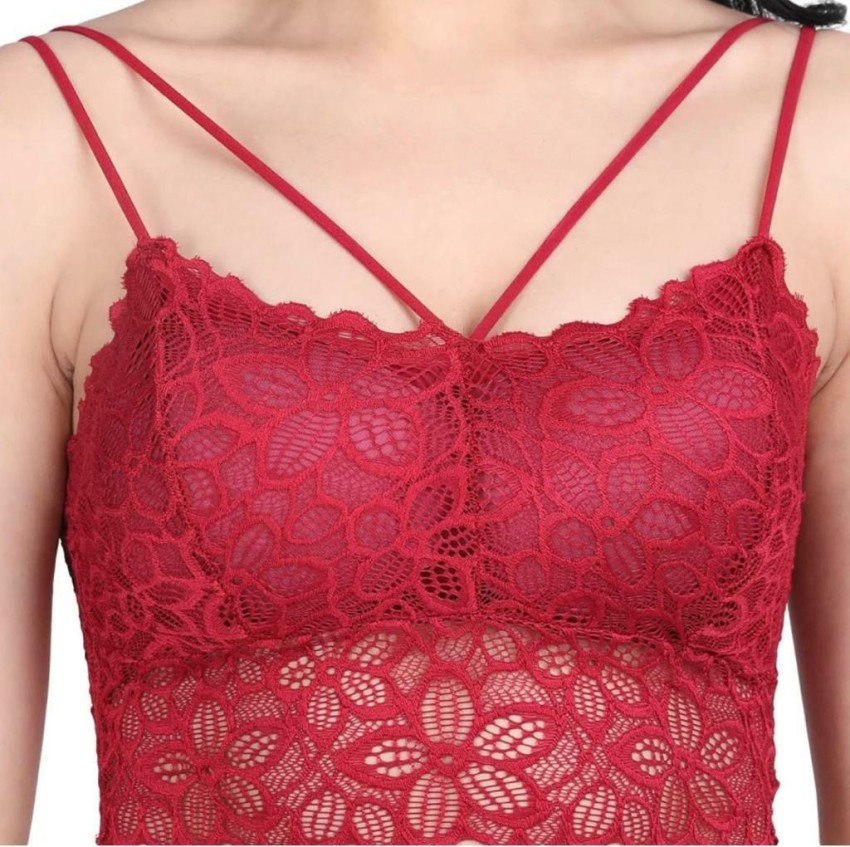 Buy VS Beauti Women Bralette Lightly Padded Lace Bra MULTICOLOR Online at  Best Prices in India - JioMart.