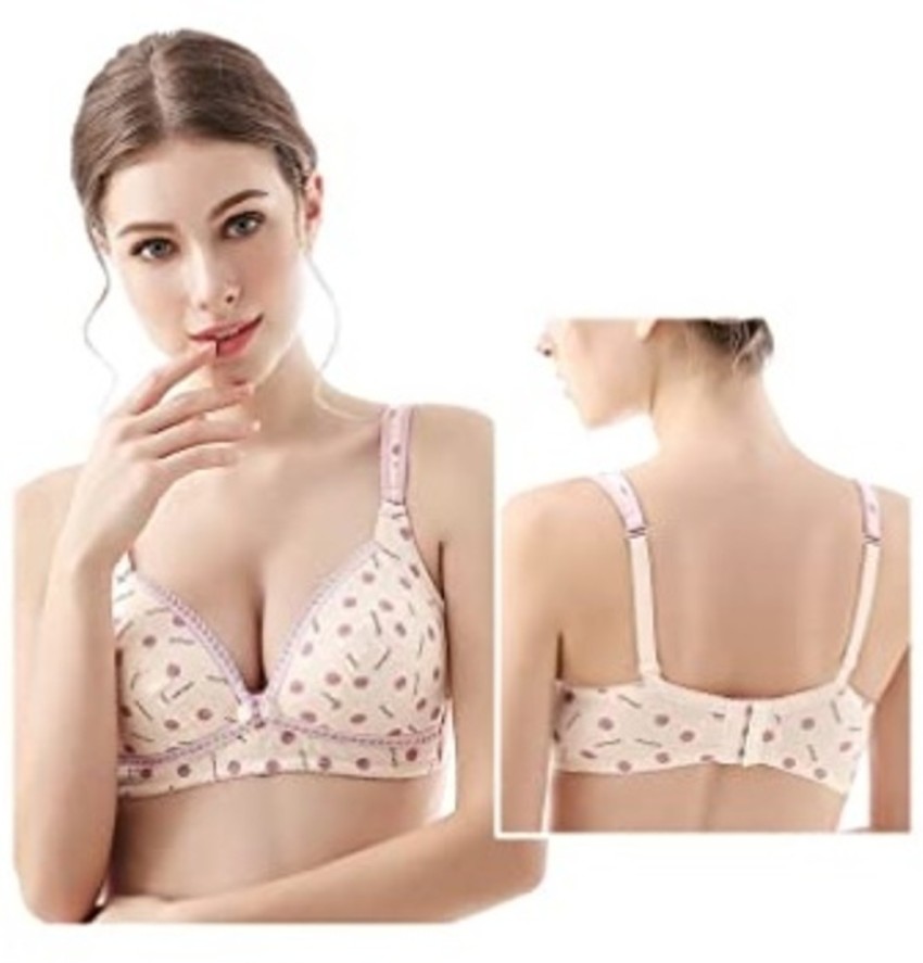 MeeMee by MM-8670 P36-D Maternity Cotton Non-Wired,Non-Padded Maternity  Nursing Feeding Bra,(Pink) Women Maternity/Nursing Non Padded Bra - Buy  MeeMee by MM-8670 P36-D Maternity Cotton Non-Wired,Non-Padded Maternity  Nursing Feeding Bra,(Pink) Women