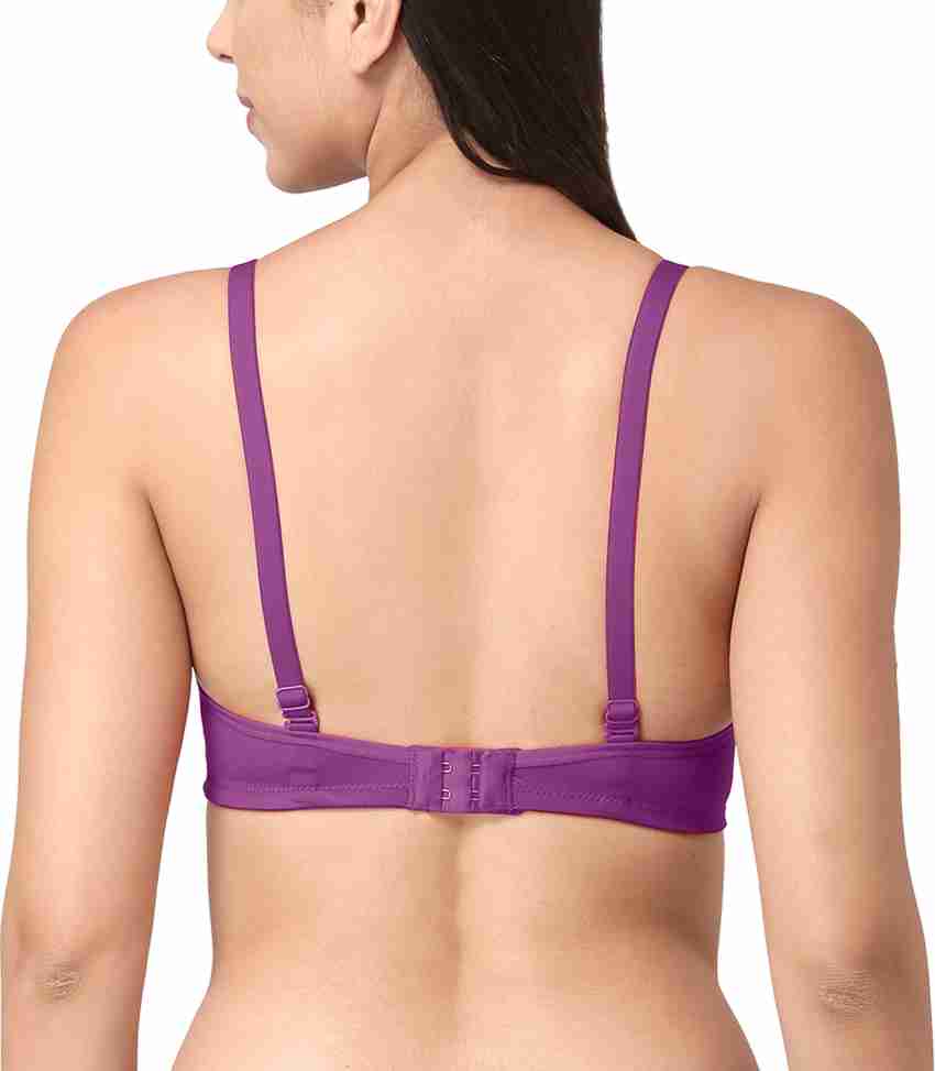 TWEENS by Belle Lingeries Dark Purple Non Padded Seamless Women Full  Coverage Non Padded Bra - Buy Dark Purple TWEENS by Belle Lingeries Dark  Purple Non Padded Seamless Women Full Coverage Non